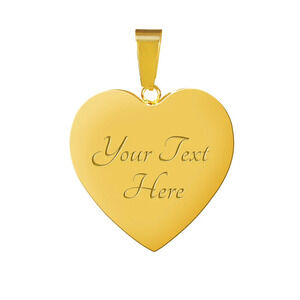 Habakkuk 2:3 God's Timing Personalized Engraved Gold Heart Bangle Bracelet Cu